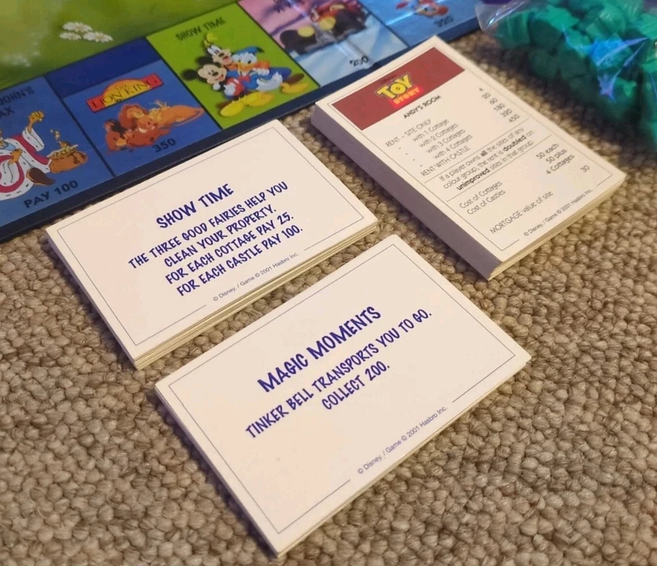 Disney Monopoly Board Game - Hasbro 2001 - Image 4 of 4