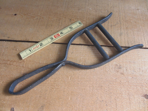 Vintage Veterinary Horse Cow Oral Dental Mouth Teeth Speculum, Old Vet Farm Tool