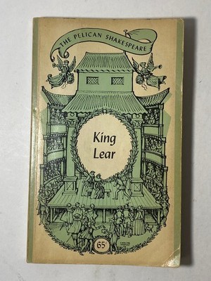 King Lear Shakespeare 1958 Pelican Edition Penguin Books Classic Play