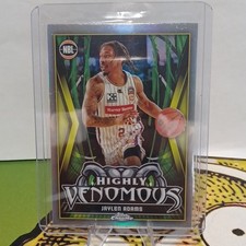 Topps 2023-24 Chrome NBL Jaylen Adams Sydney Kings Highly Venomous Refractor HV…