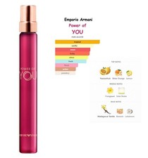 Emporio Armani POWER OF YOU Eau de Parfum Travel Spray 0.34 OZ NEW.NO.BOX.