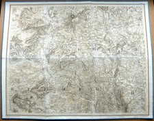 HEREFORDSHIRE WORCESTERSHIRE c1832 GENUINE 1st EDITION ORDNANCE SURVEY MAP