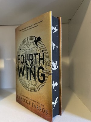 Fourth Wing First Edition with Sprayed Dragon edges *read description*