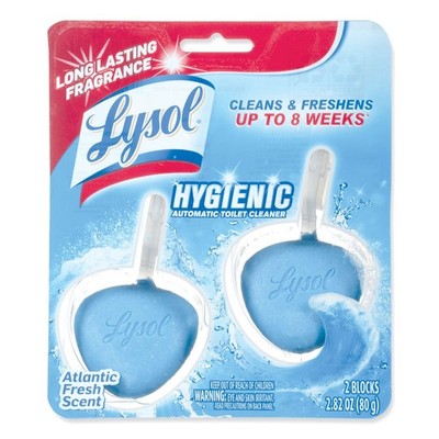 LYSOL Brand 19200-83721 Auto Toilet Bowl Cleaner - Atlantic Fresh (2/Pack) New