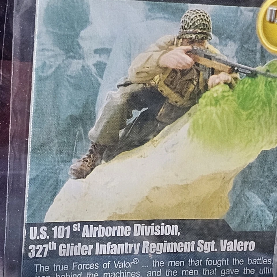Forces of Valor Soldiers of Steel 101st Airborne, 327th Glider 1st Sgt. Valero - Image 3 of 4
