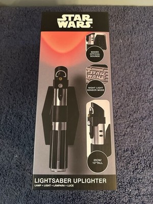 NEW IN BOX Star Wars Lightsaber Up lighter Lamp