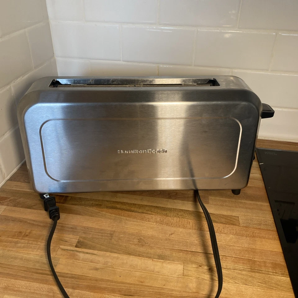 Hamilton Beach 22999 Long-Slot 2-Slice Capacity Toaster, Stainless Steel Tested - Image 3 of 4