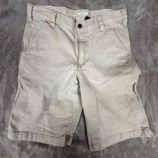 Carhartt Relaxed Fit Canvas Carpenter Shorts Khaki Tan Workwear Utility Mens