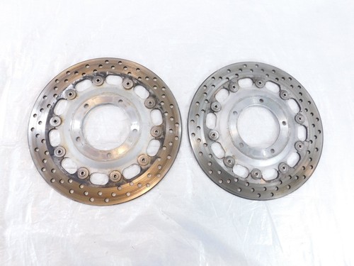 Pair Triumph Rocket III Touring Front Wheel Brake Disc Caliper Rotors - 4.9mm - Picture 2 of 11