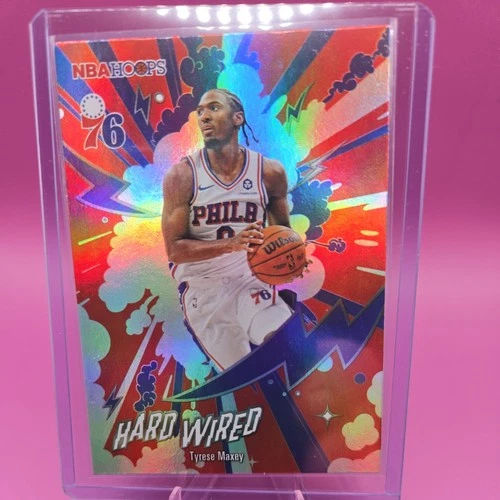 2025-26 Topps NBA Hoops TYRESE MAXEY Hard Wired #HW-20 76ERS
