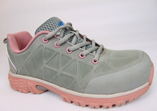 Nautilus Women's N1072 Stratus Safety Toe Work Comfort Shoes Size 7.0 Med, Gray
