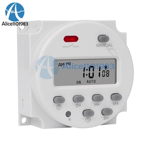 DC 12V 24V AC 110V CN101S Timer Switch Controller Automatic Cycle Timing Switch - Picture 52 of 108