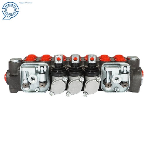 Hydraulic Directional Control Valve 11GPM 7 Spool W/JOYSTICK 40L BSPP Port - Picture 9 of 10