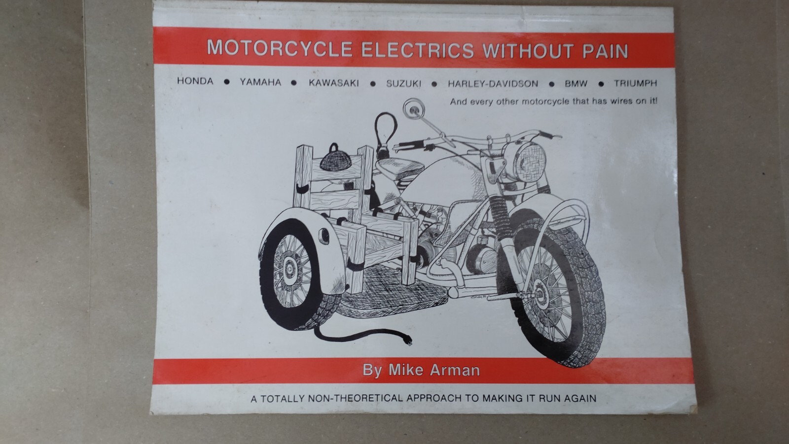 Motorcycle Electrics Without Pain by Mike Arman (Trade Paperback) for