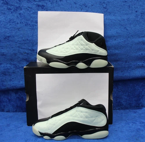 2021 New Air Jordan 13 Retro Low Singles Day DM0803 300 US Size 8 Leather Green