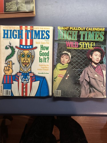 Vintage High Times Magazine 1984 - All 12 Issues!! - Picture 7 of 8