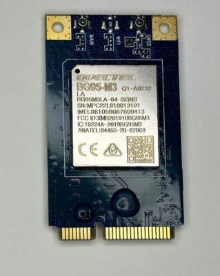 Quectel BG95-M3 Mini PCI Modul - LPWA BG95 Cat M1/Cat NB2/EGPRS series