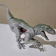 2015 Jurassic World 12" INDOMINUS REX Dinosaur Figure w' Battle Damage Wound