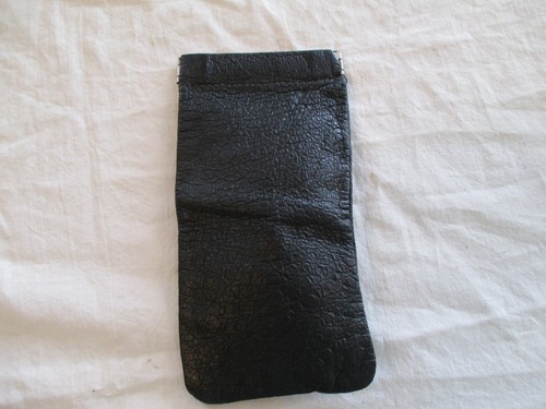 Vintage Leder 3er Set. Brillenetui und Münzgeldbörsen. Eine aus Mexiko. - Bild 11 von 15