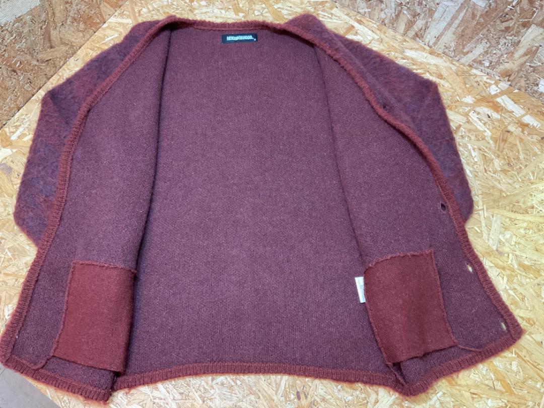 Neighborhood 20AW Mohair Cardigan NA-KNIT LS Red S | eBay