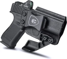 IWB Kydex Holster,Optic Cut&Claw: Glock 43/Glock 43X(No MOS)