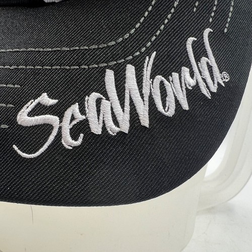 Vtg 90s Sea World Penguin Adult Embroidered Snapback Hat Cap NWOT - Picture 3 of 4