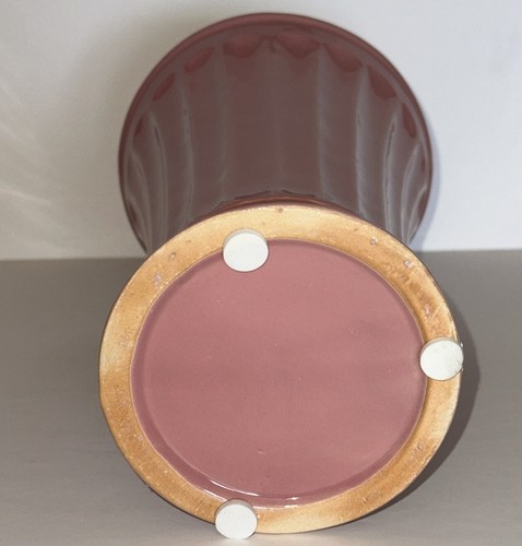 Vase Planter Ceramic Pink Home Decor Jessica McClintock Heather Glen Premium New - Picture 4 of 7