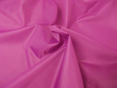 Waterproof 4oz NYLON Fabric Material PU Coated - CERISE PINK