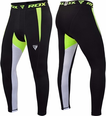 RDX Heren Compressiebroek MMA Baselayers Wielersport Hardlopen Broeken NL |  eBay