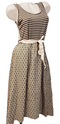 Unique Sommer Kleid aus Cotton Midi Gr.38-40 Ferragamo Duftpobe