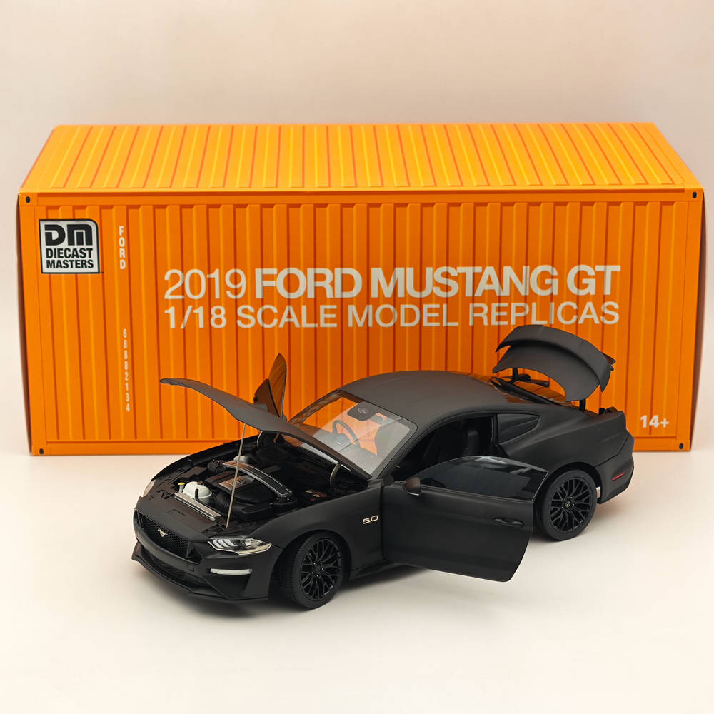 限定値下げDIECAST MASTERS FORD MUSTANG GT2019 DM 1/18 Scale Model Replicas Ford Mustang GT 2019 Orange