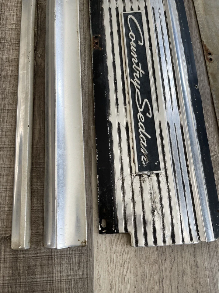 Ford Galaxie 1964 1963 puerta trasera camioneta panel molduras sedán country Foto 3 de 4