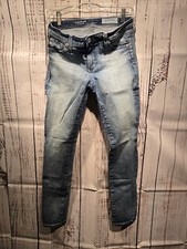 Adriano Goldschmied Women's The Legging Ankle Jeans 28R Super Skinny Dark Blue