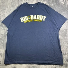 Y2K Big Daddy Clothing Co T-Shirt 3XL Big Trouble Graphic Tee Navy