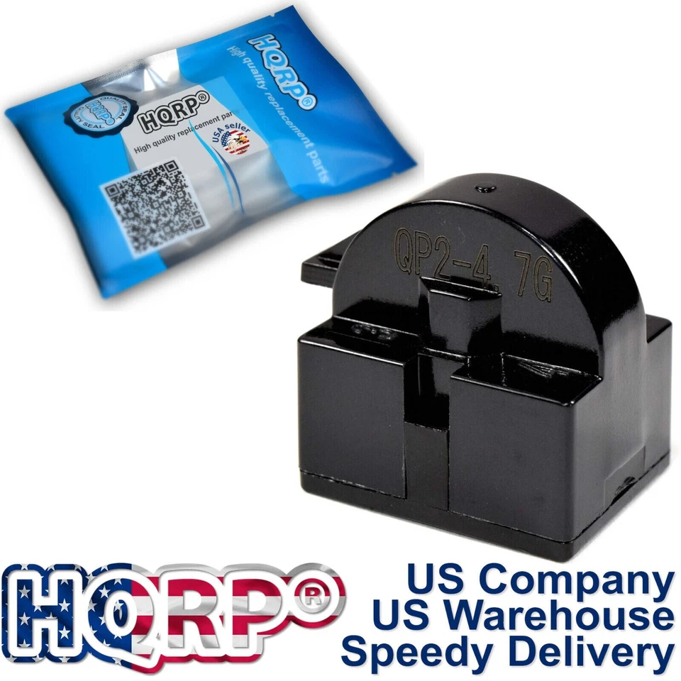 Repuesto de relé de arranque/arranque PTC de 1 pin QP2-4,7 4,7 ohmios para mini refrigeradores Foto 3 de 4
