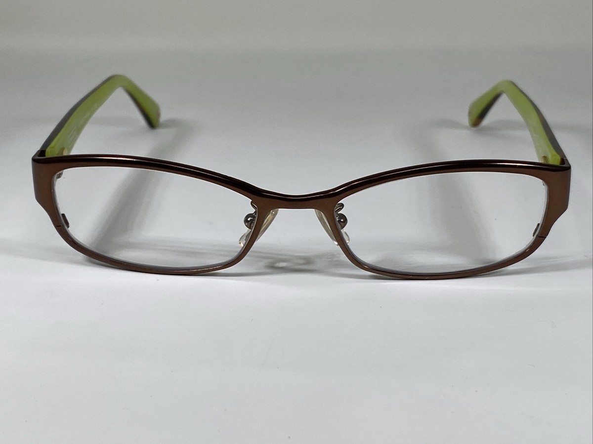 Vintage COACH Willow HC5007 Black and Pink Metal and Plastic Frames Coach Eyeglasses Women HC 5007 Willow 9045 Sand Full Rim  main image 2
