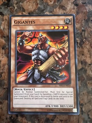Yu-Gi-Oh! TCG Gigantes Machine Reactor SR03-EN016 | eBay