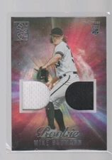 MIKE BAUMANN 2022 PANINI CAPSTONE DUAL MATERIALS ROOKIE JERSEY CARD #RDM-MB