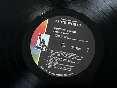 CANNED HEAT - Future Blues 1970 BLUES PSYCH ROCK Gatefold sleeve (LP) LST-1 1002 - Picture 5 of 7