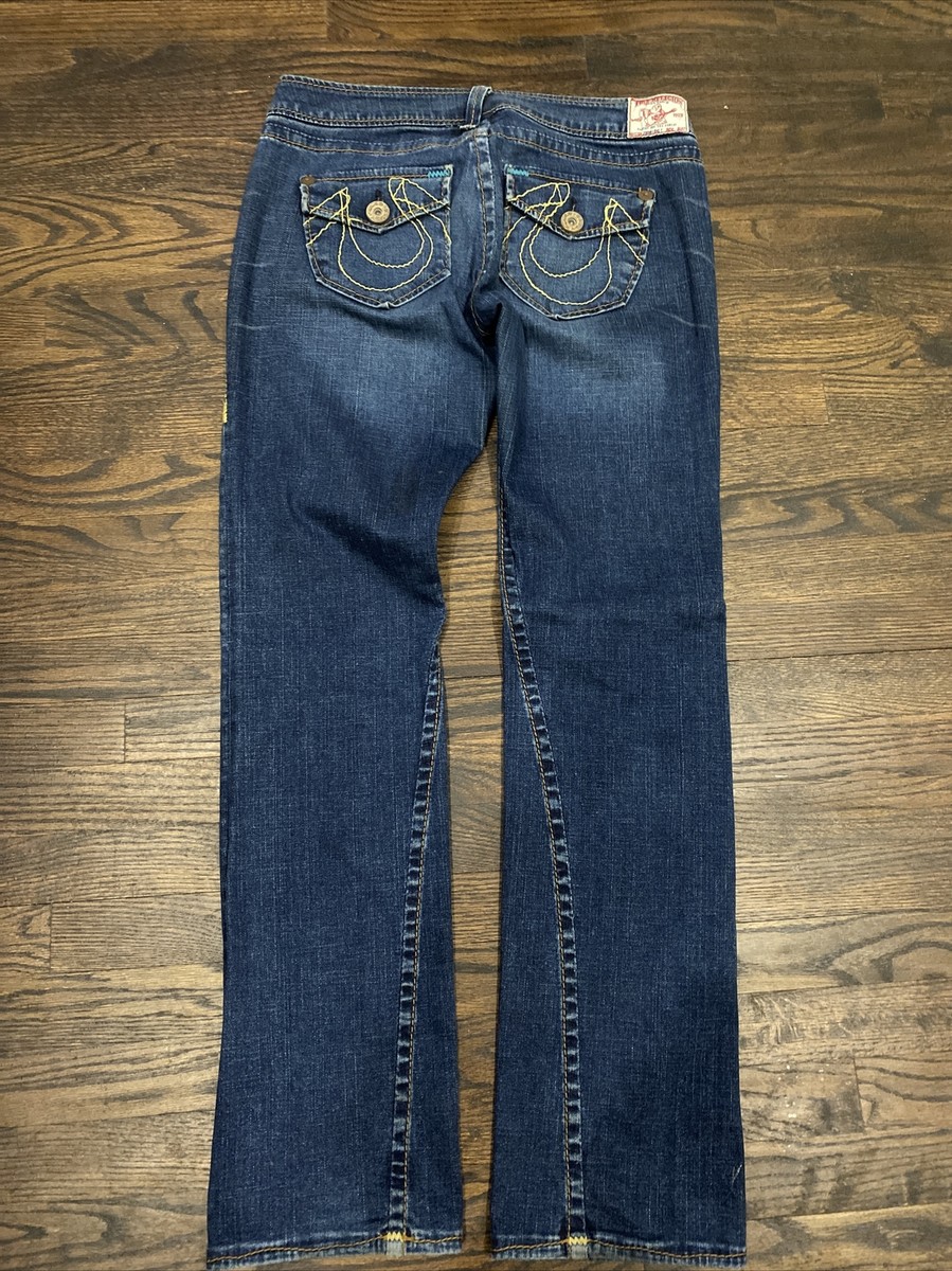True Religion デニムパンツ 31 True Religion Jeans, Limited Edition Twisted Stitch, Womens