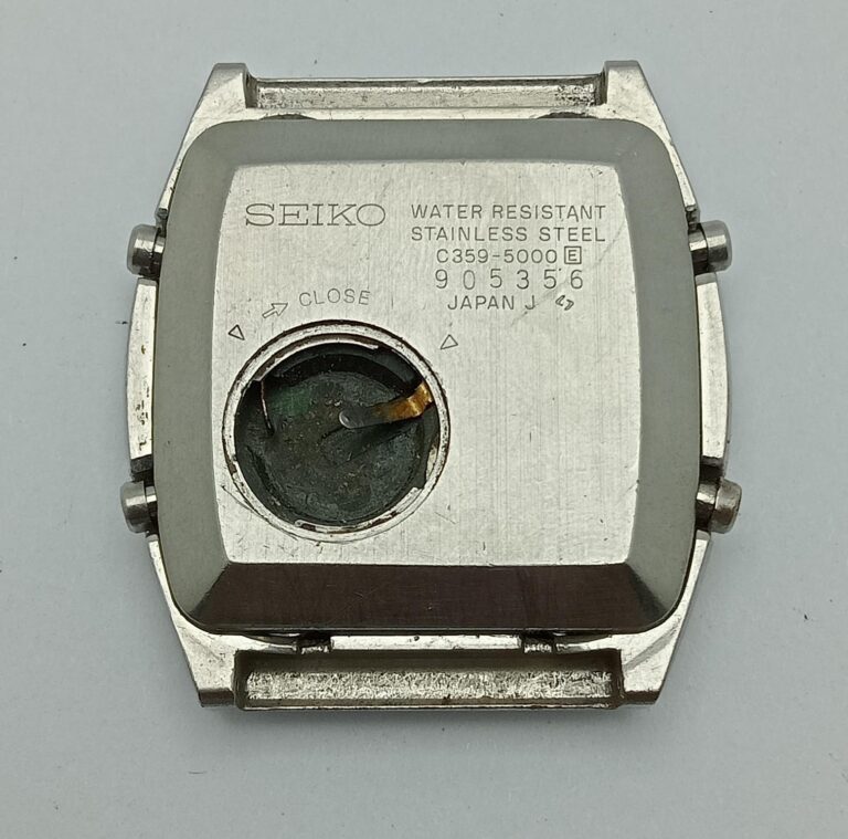 Seiko C359-5000 Calculator Alarm Vintage Men's Watch For Parts | eBay