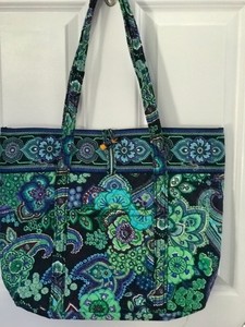vera bradley blue tote
