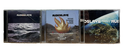 3 AUDIOSLAVE CD Album Sammlung | Revelations, Out Of Exile | Interscope/Epic