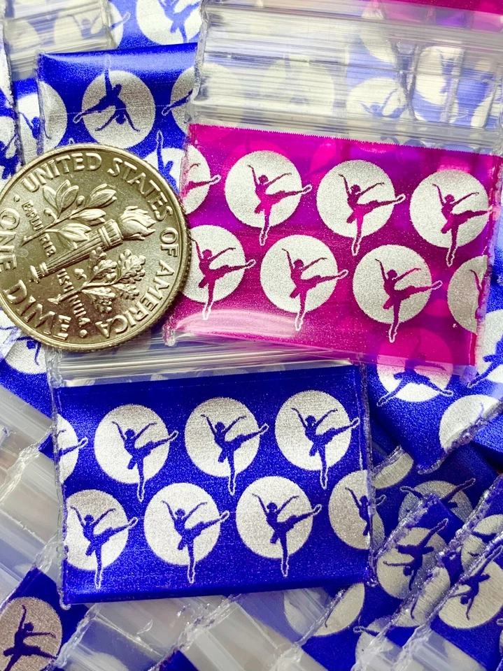 BaggiesSince1987 - 1034 ZipSeal BAGS 25 DESIGN MIX 1000PCS Metallic, 👀Details🔽 - Image 2 of 4