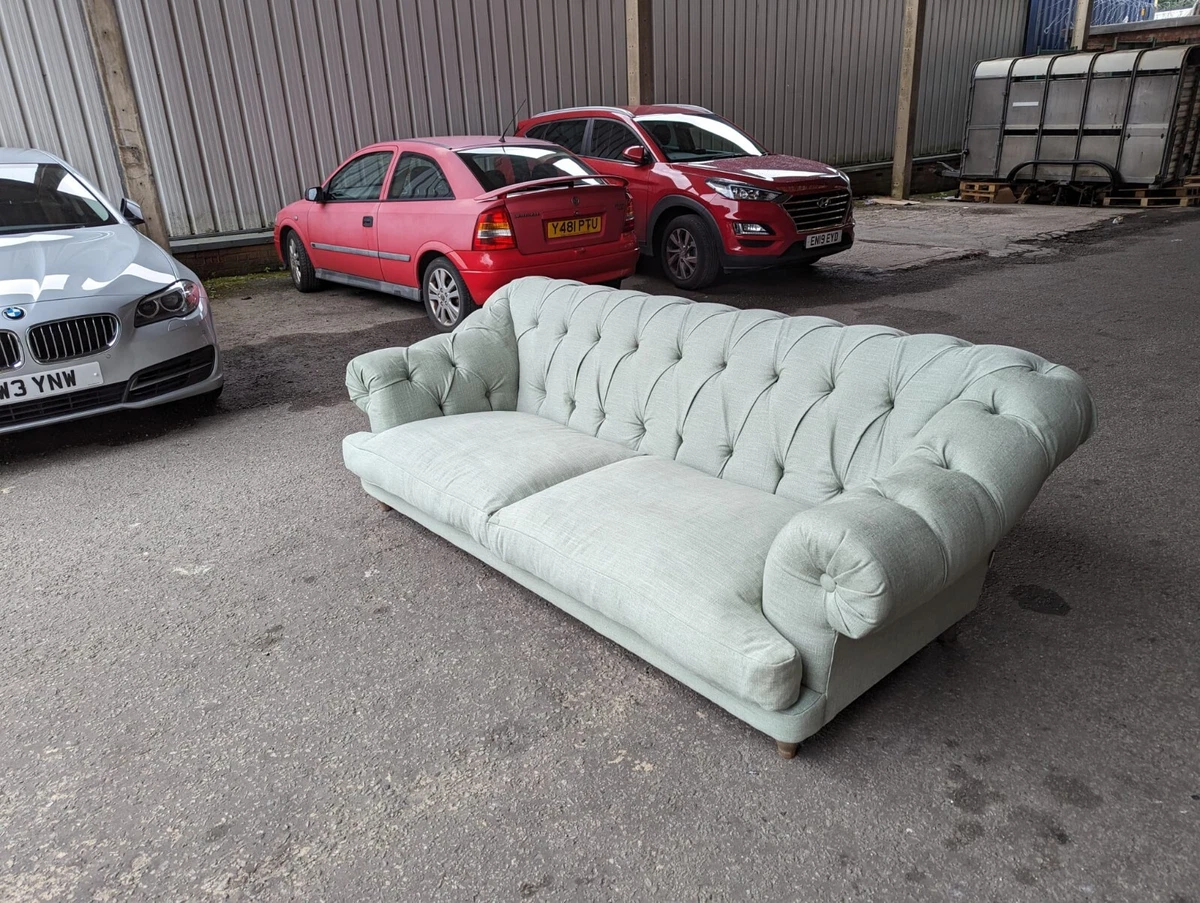 LOAF BAGSIE large sofa In Apple Pie Clever Laundered Linen rrp