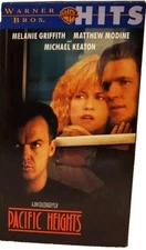Pacific Heights VHS Michael Keaton Melanie Griffith Mathew Modine 90s