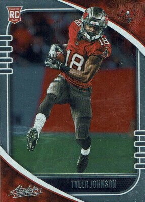 Panini NFL Football Absolute 2020 Rookie Karte No. 195 Tyler Johnson