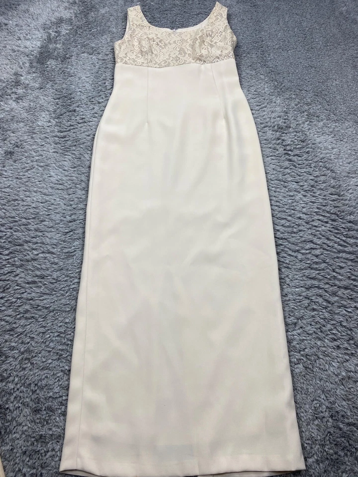 Vestido Karen Miller Mujer 6P Desnudo Lentejuelas Forrado Chaqueta Corta Maxi Lápiz Conjunto de 2 piezas Foto 2 de 4