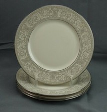 Renaissance Platinum by FRANCISCAN Salad Plates Set 4p