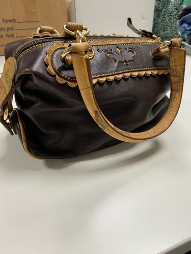 BORSA ALVIERO MARTINI PRIMA CLASSE COLORE MARRONE DONNA | eBay
